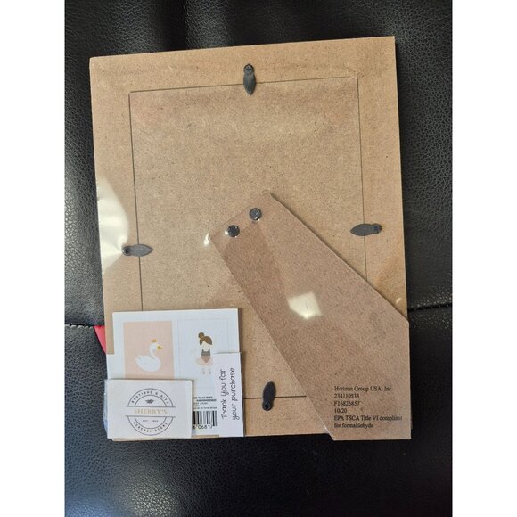Swan Picture Frame & Artwork With Reversible Insert For 5" X 7" Photo By Horizon - Picture 2 of 2